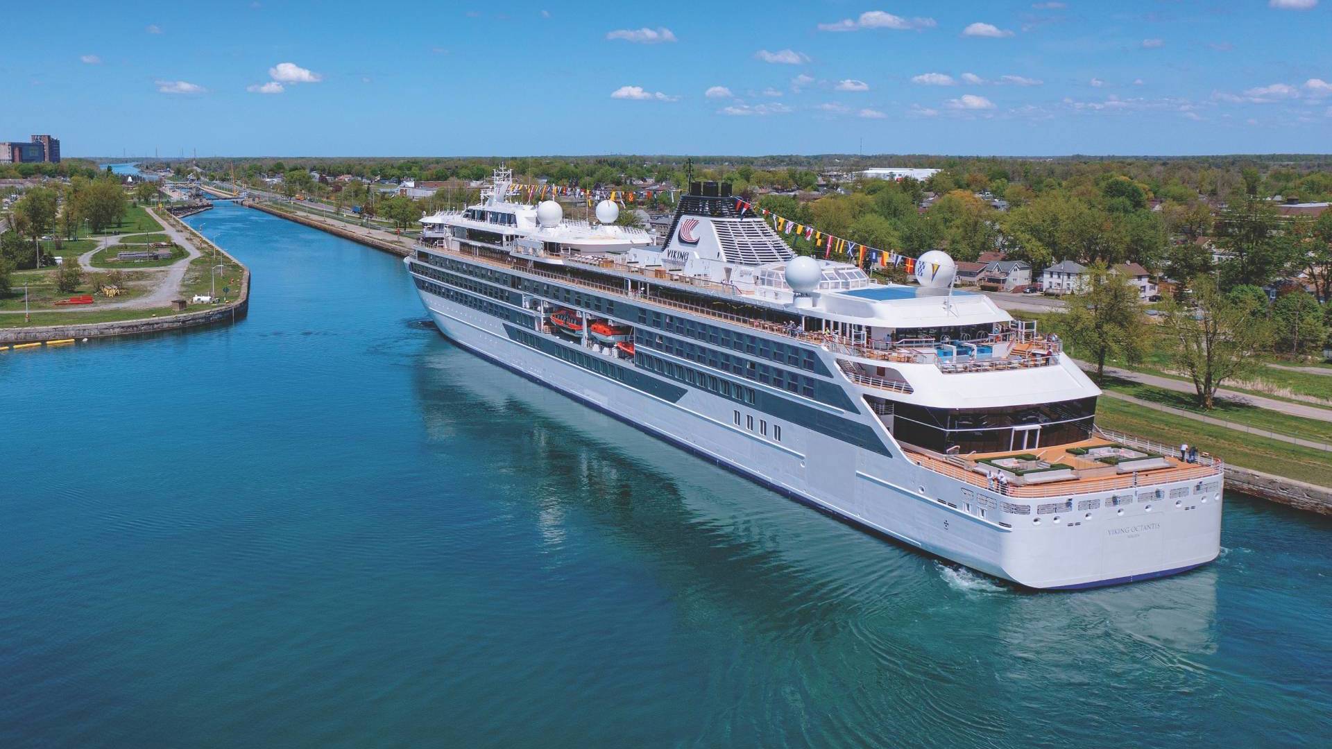 Viking Expedition Ship Welland Canal 