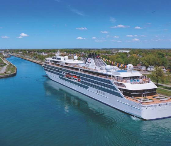 Viking Expedition Ship Welland Canal 