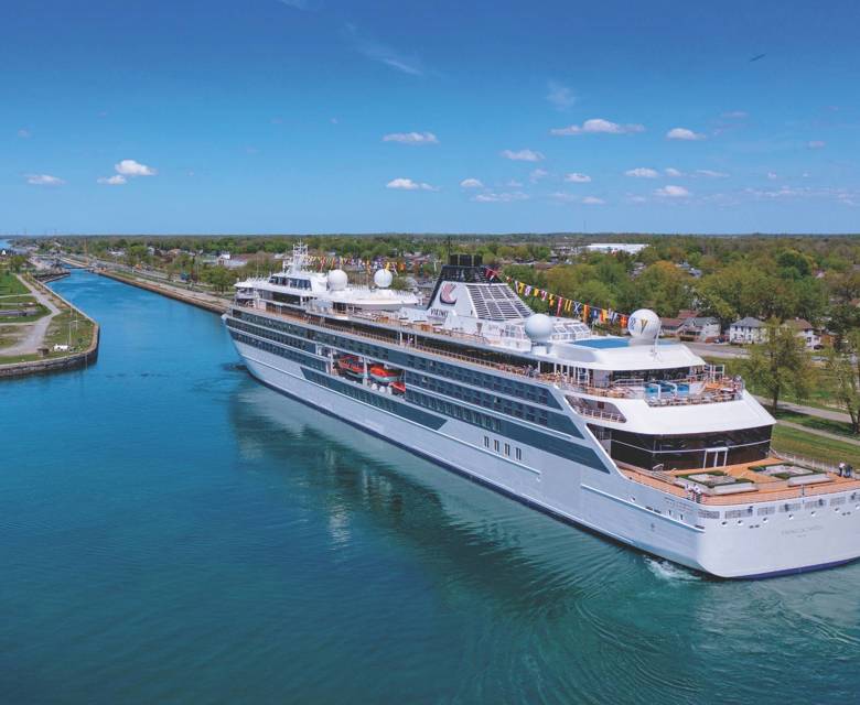Viking Expedition Ship Welland Canal 