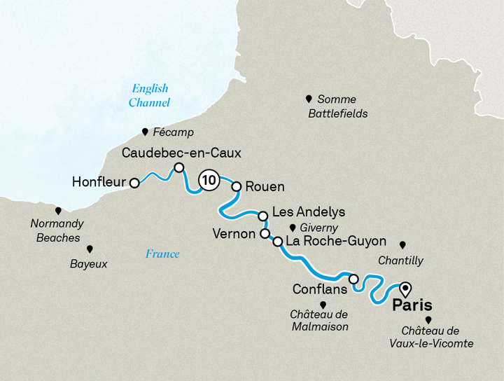 Normandy & Gems of the Seine Jul26
