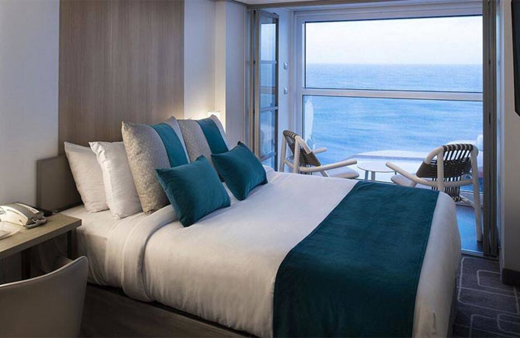 Edge Stateroom With Infinite Veranda