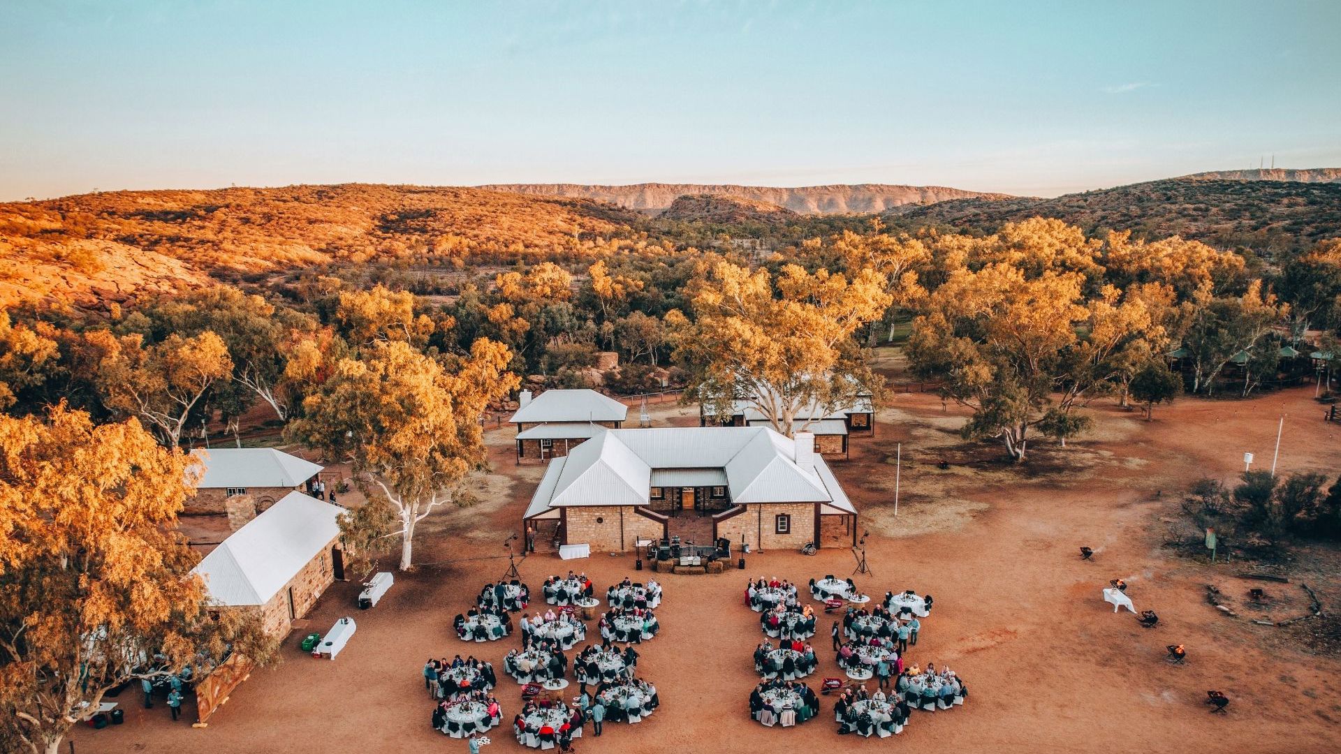 The Ghan Expedition Telegraph Station Dinner Alice Springs