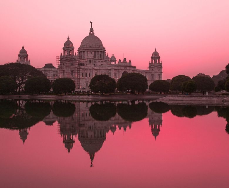Historic Victoria Memorial Architecture in India