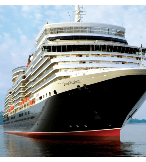 Queen Elizabeth - front view