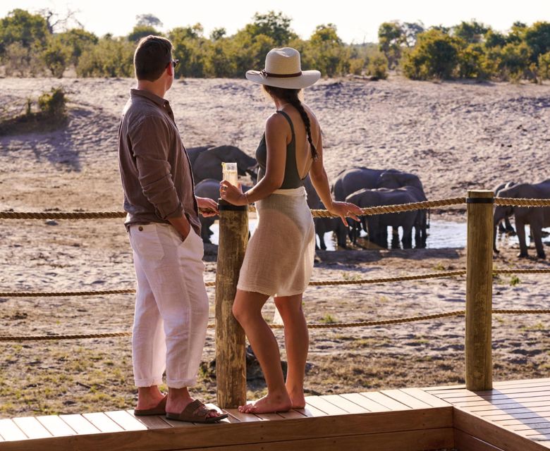 Waterfalls and Wildlife - Savute Safari Lodge 