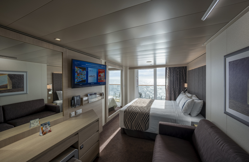 MSC World Europa Deluxe Balcony