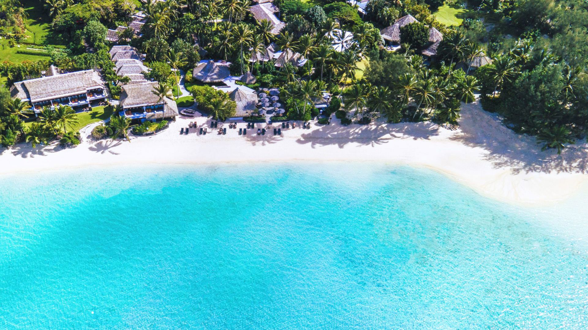 Pacific Resort Rarotonga - aerial view