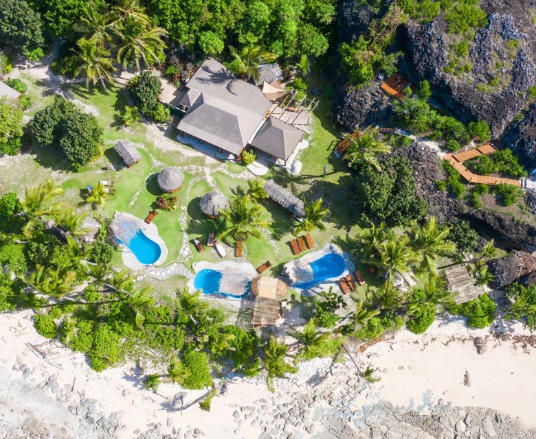 Barefoot Kuata Island Resort - aerial