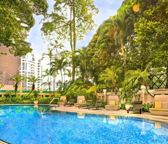 Pool at the Vibe Hotel in Singapore
