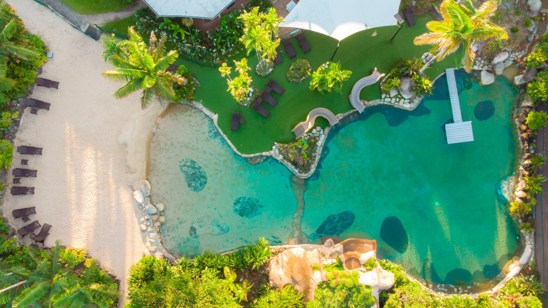 Cairns Colonial Club Resort - aerial pool