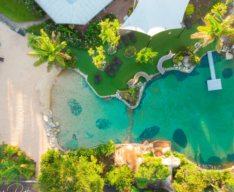 Cairns Colonial Club Resort - aerial pool
