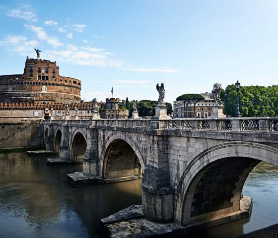 Rome Bridge in Italy