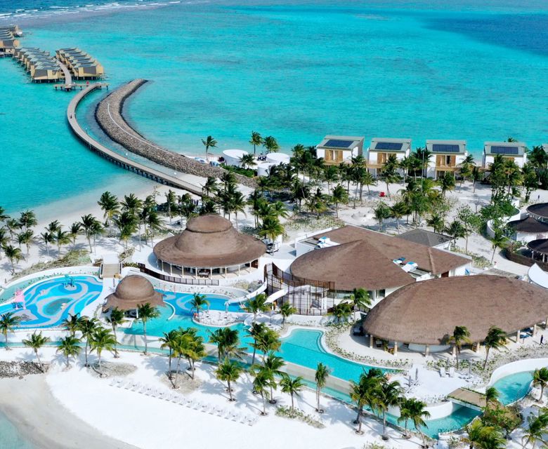 Centara Mirage Lagoon Maldives - Aerial View