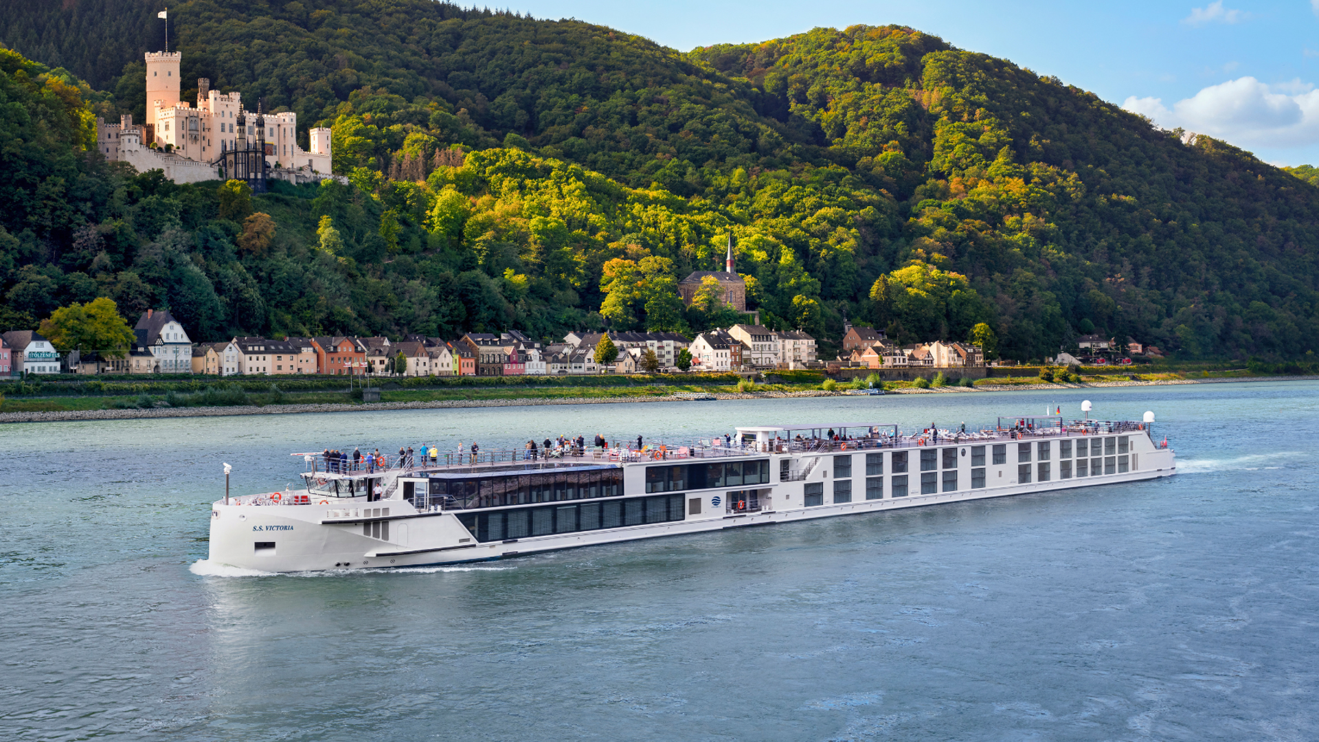 S.S. Victoria on Rhine River