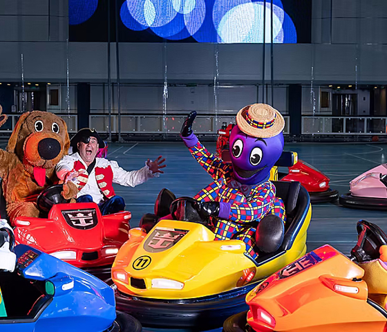 The Wiggles in Bumpercars