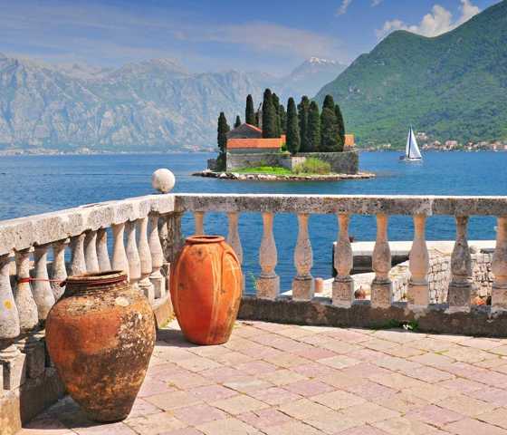 old panoramic perast religious sea seascape sights UNESCO