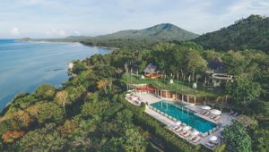 Kamalaya Koh Samui - Lap Pool Aerial View