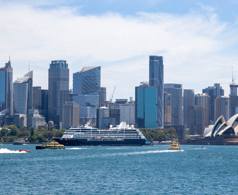 Azamara cruise ship in Sydney, New South Wales, Australia