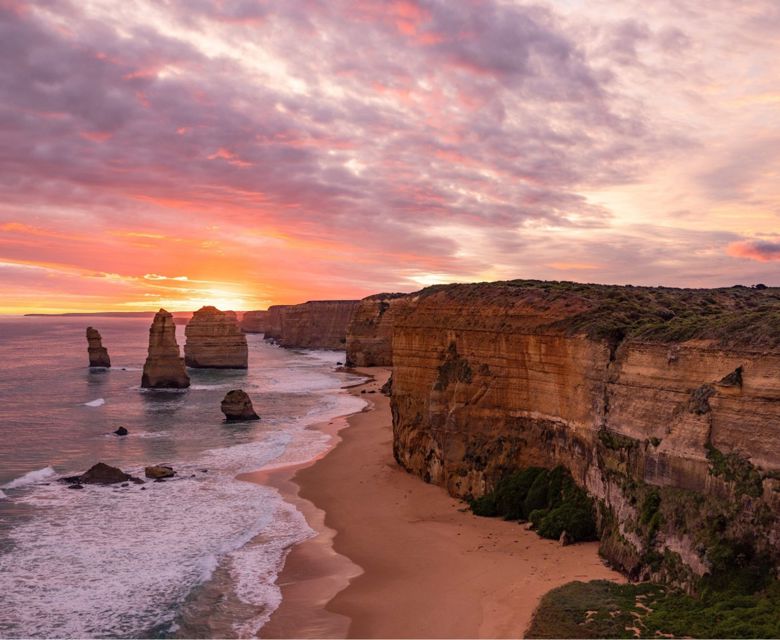 Great Ocean Road Sunset CR Visit Victoria