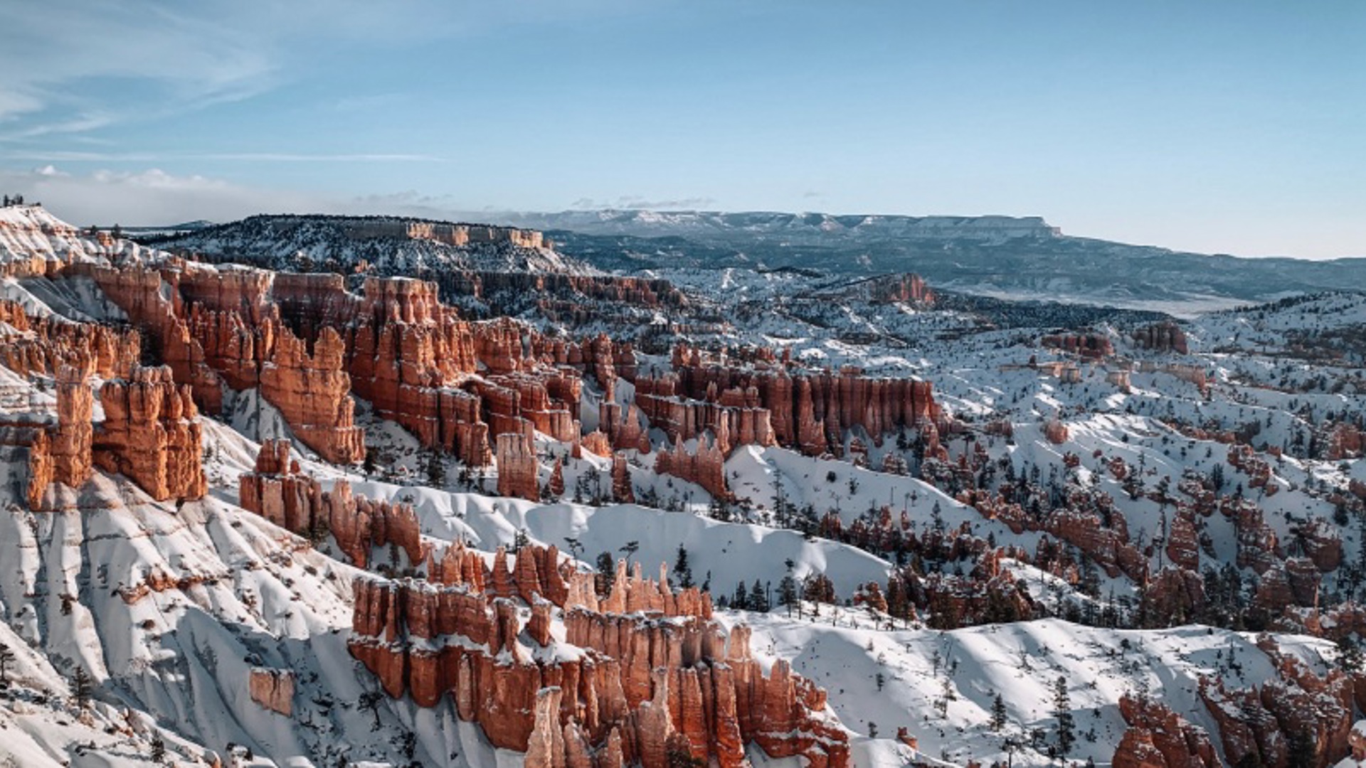 Utah mountains in winter - Image credit: Unsplash/Sean Lee