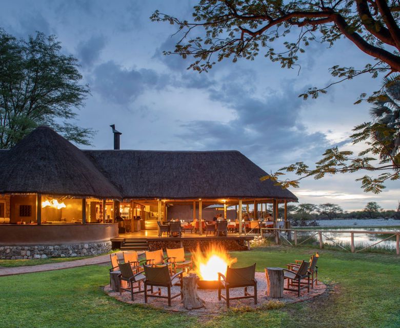 Onguma Bush Camp - Firepit - Viva Expeditions