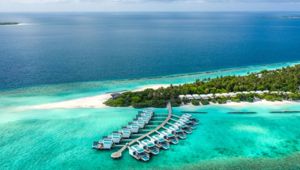 Dhigali Maldives - aerial