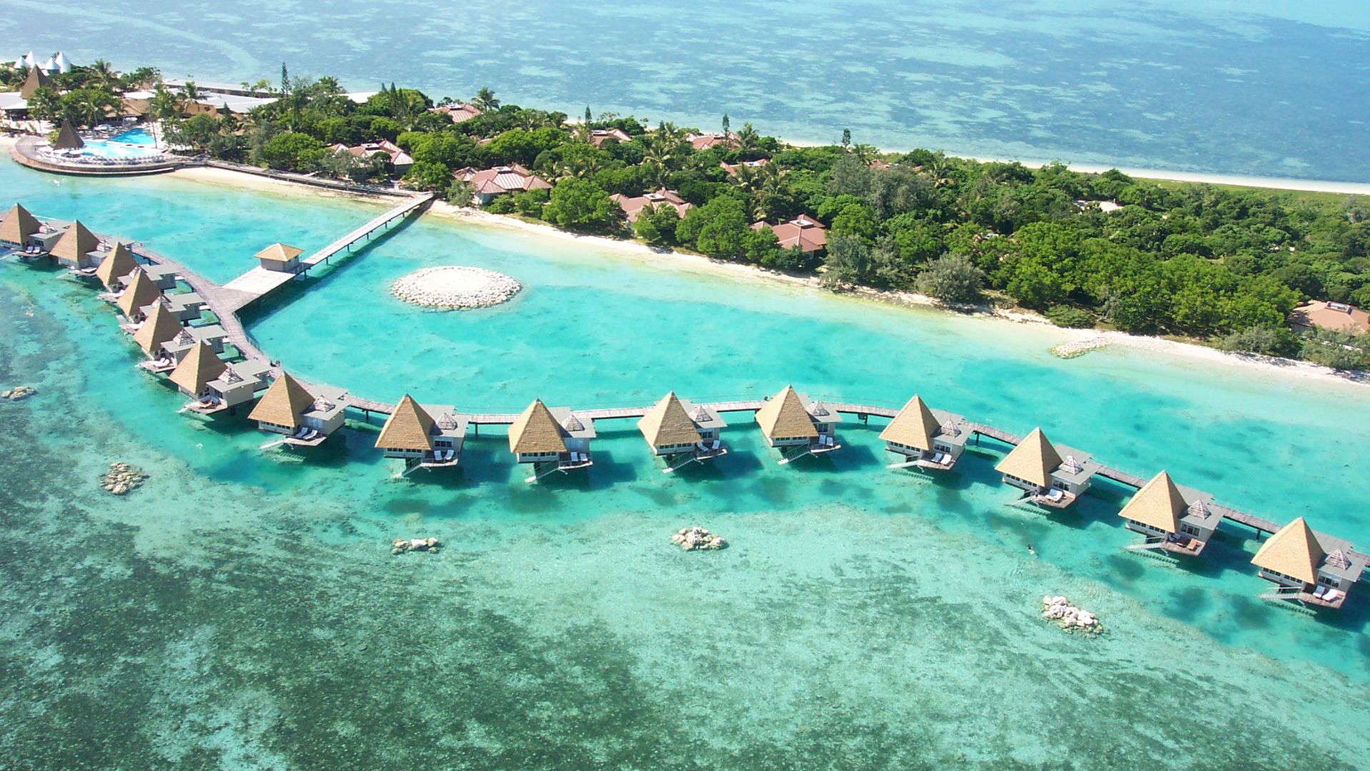Doubletree By Hilton Noumea Ilot Maitre Aerial View 