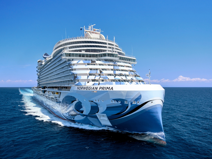 NCL Prima Ship Exterior Starboard