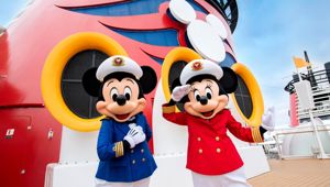 Mickey And Minnie In Disney Cruise Line