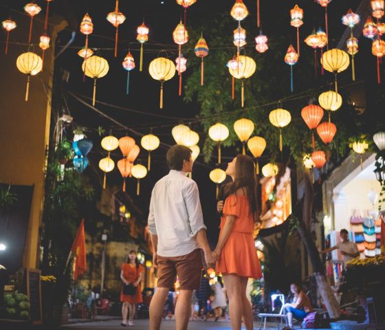 Asia Vietnam Hoi An Lanterns 