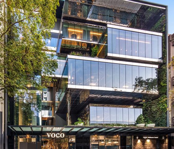 Voco Melbourne Central Facade