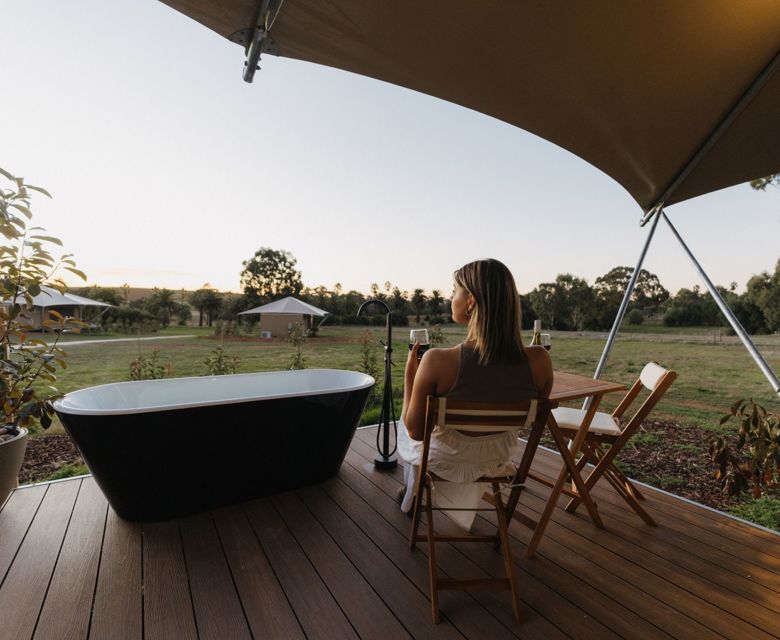 CABN CANVS Seppeltsfield Barossa Deck