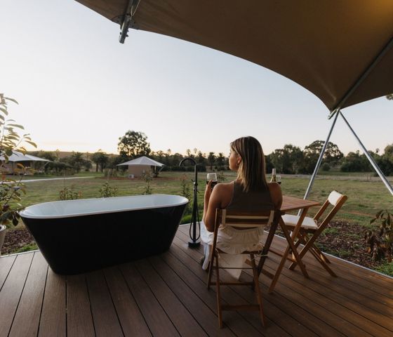 CABN CANVS Seppeltsfield Barossa Deck