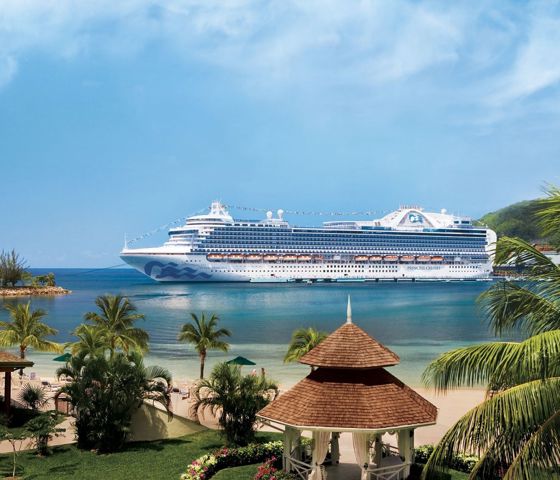 Crown Princess At Sea