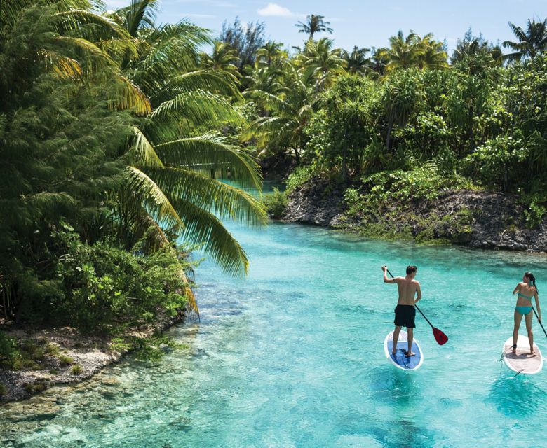 Four Seasons Resort Bora Bora - stand up paddle board