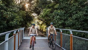 Northern Rivers Rail Trail Tweed Couple CR Tour De Vines