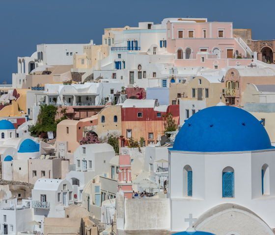 Santorini Cityscape