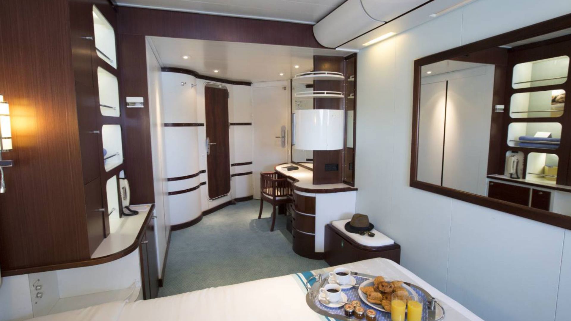 Club Med 2 sailing Interior room shot