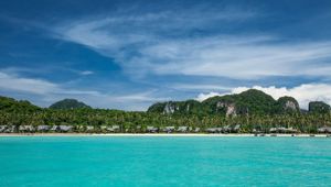 Phi Phi Island Aerial View