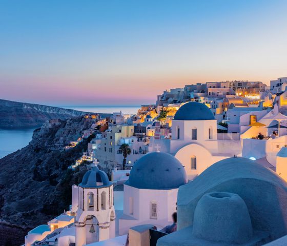 Sunset in Oia