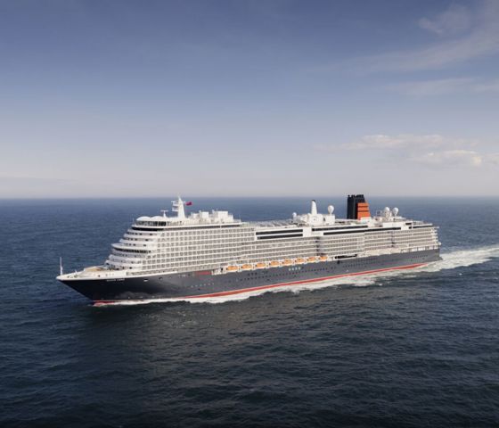 Cunard queen Anne in Europe