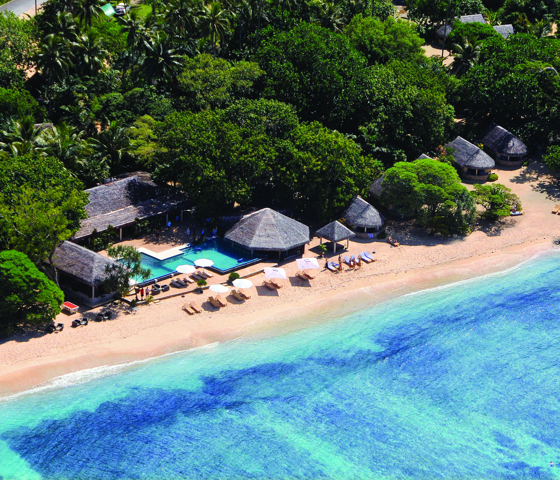 Ariel view of Breakas Beach Resort 