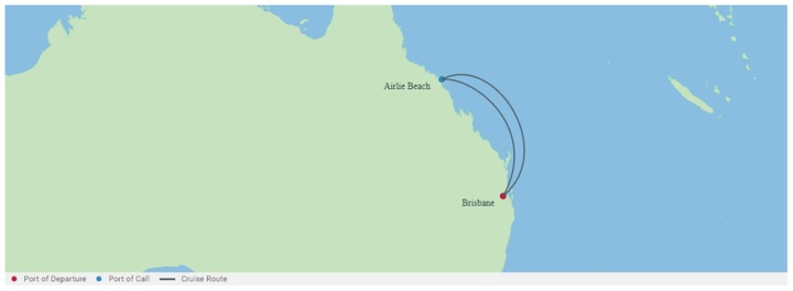 Bne & Cruise Map