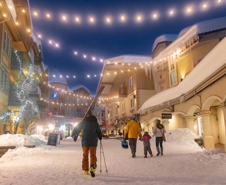 Sun Peaks Ski through Village