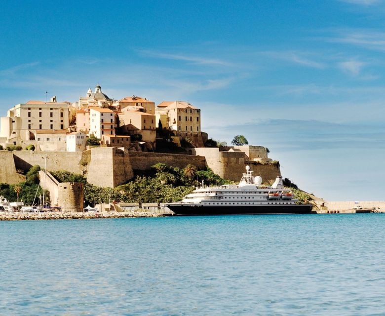 SeaDream at Calvi, Corsica France