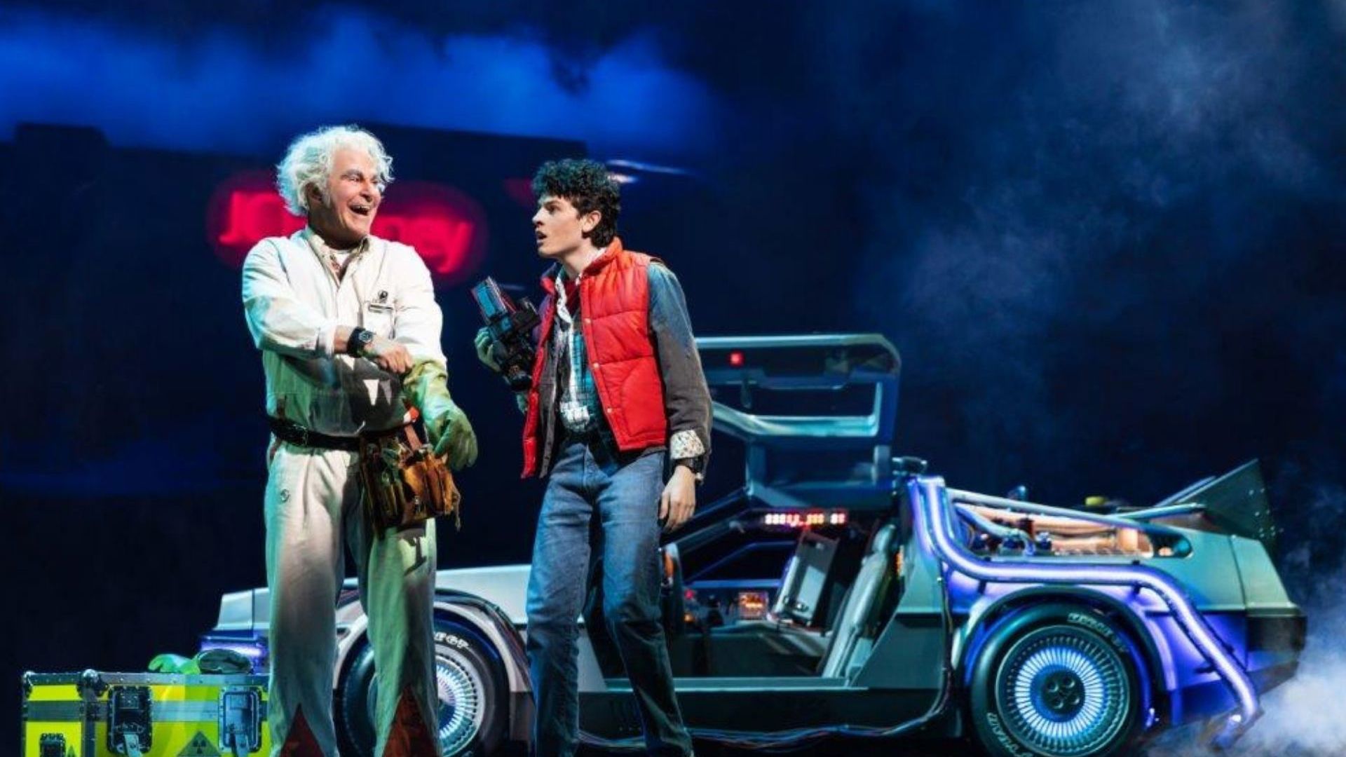 BACK TO THE FUTURE The Musical Original Broadway Cast Photo By Matthew Murphy And Evan Zimmerman (003) 