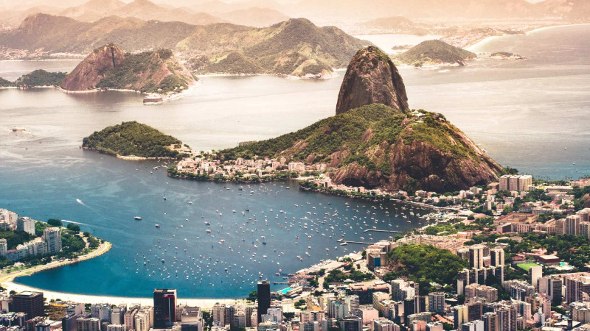 Aerial view of Rio De Janeiro, Brazil - Image credit: Agustin Diaz Gargiulo/Usplash