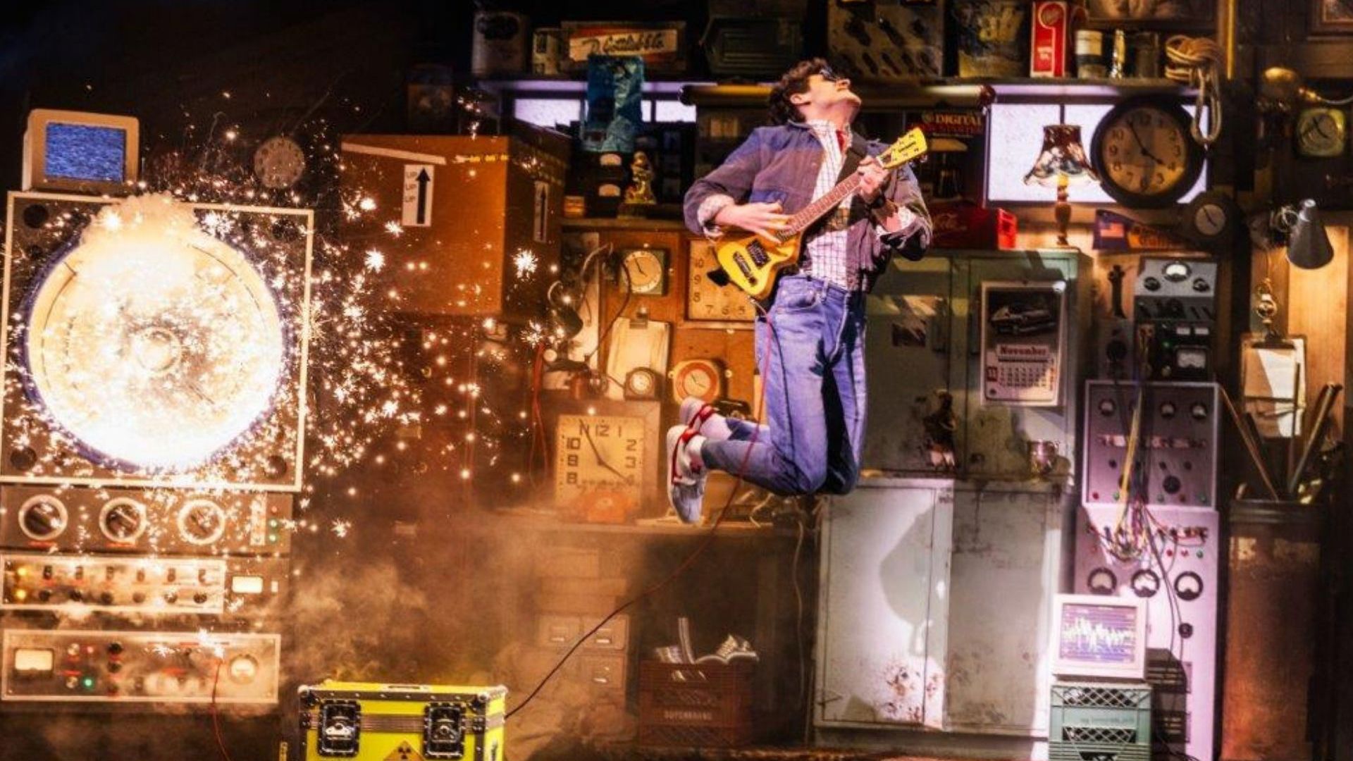  BACK TO THE FUTURE The Musical Original Broadway Cast Photo By Matthew Murphy And Evan Zimmerman (002