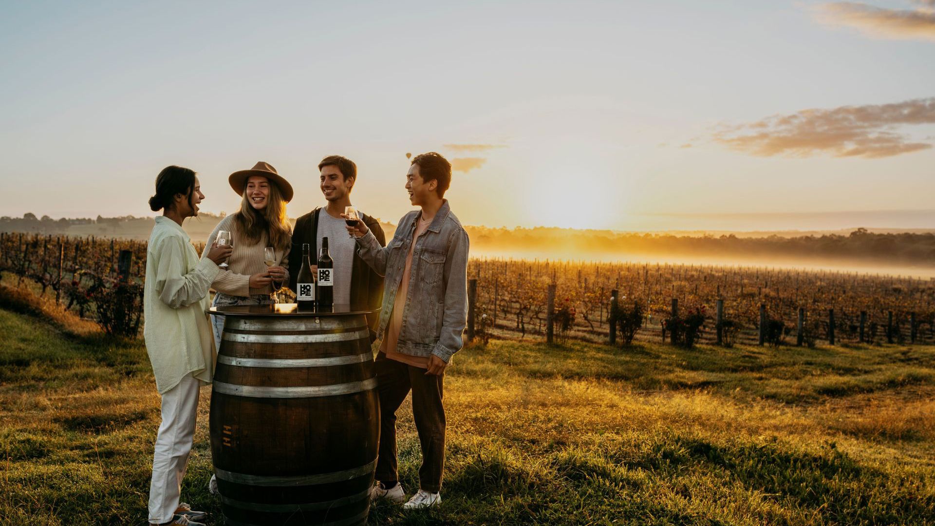 The Hunter Valley Hope Estate, Australia - Image credit: Destination NSW
