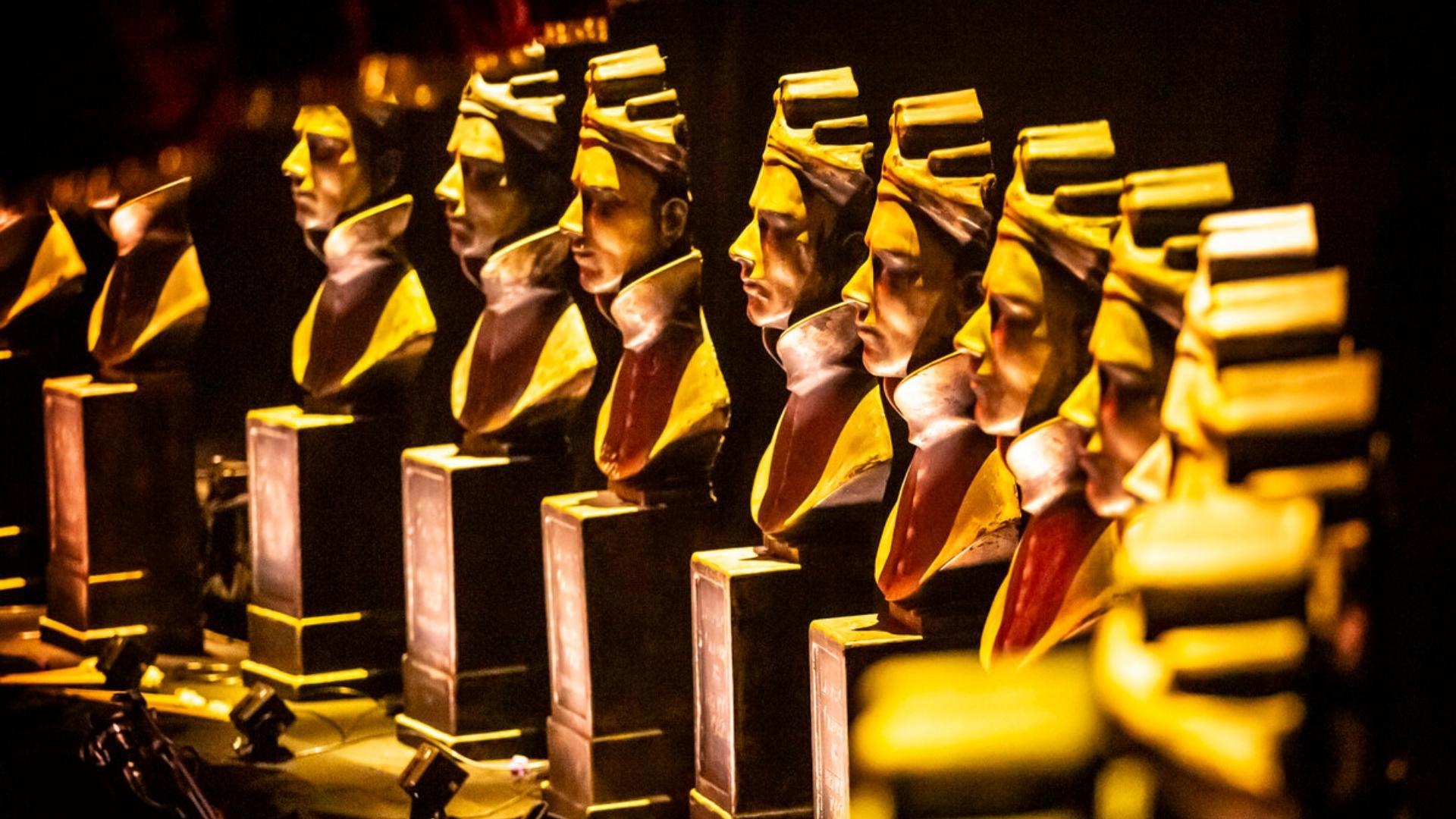 Olivier Award Statues